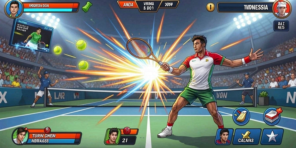 Gambar ini menunjukkan fitur bonus menarik yang tersedia dalam permainan.