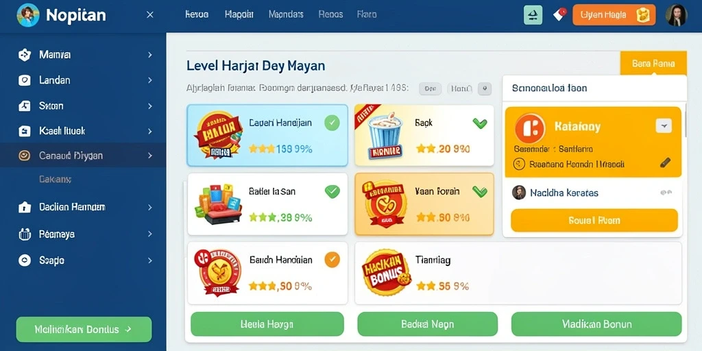 Screenshot menunjukkan pengaturan kustomisasi karakter yang menarik.