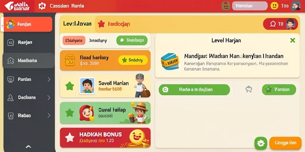 Level baru yang menantang dan seru.