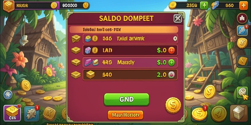 Fitur multiplayer yang memungkinkan bermain dengan teman.