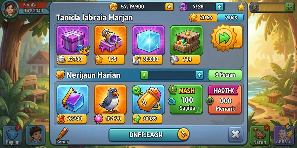 Berbagai level menantang yang bisa diatasi pemain.