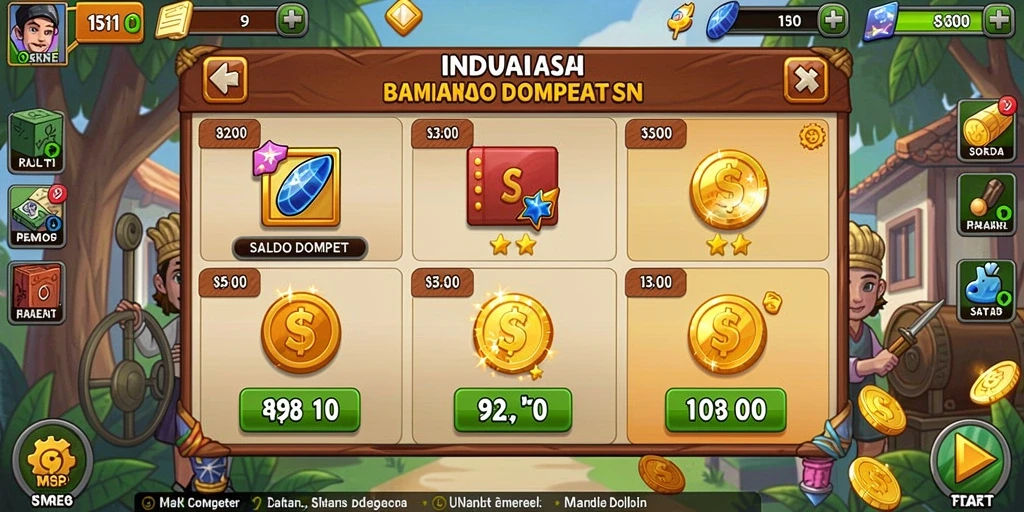 Gambar memperlihatkan berbagai level dan tantangan dalam RICH7.