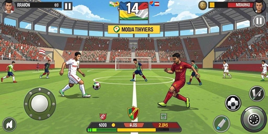 Screenshot saat pemain meraih jackpot besar.